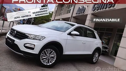 Usata VW T-Roc Style 150 CV (110 kW) 2019 Bianco SUV
