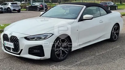 Usata BMW 420 M Sport 190 CV (139 kW) 2021 Bianco Cabrio