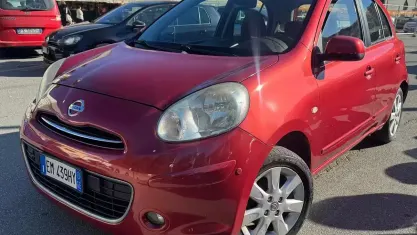 Usata Nissan Micra 80 CV (58 kW) 2012 Rosso Utilitaria