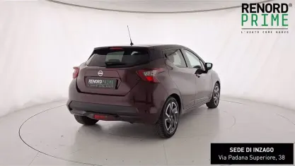 Usata Nissan Micra 90 CV (66 kW) 2021 Rosso Utilitaria