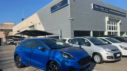 Begagnad Ford Puma ST-Line 125 HK (91 kW) 2023 Blå SUV