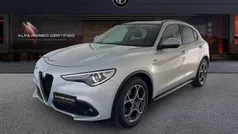 Bianco Usata 2021 Alfa Romeo Stelvio Sprint SUV | 29.500 € (Buon prezzo)