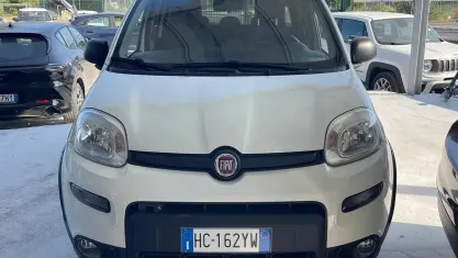 Usata Fiat Panda 4x4 Wild 84 CV (61 kW) 2021 Bianco Utilitaria