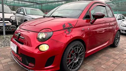Rosso Usata 2010 Fiat 500C Abarth Cabrio | 10.500 € (Buon prezzo)