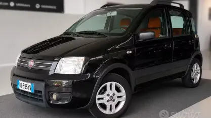 Usata Fiat Panda Climbing 60 CV (44 kW) 2009 Nero Utilitaria