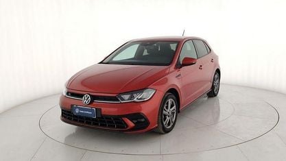 Używany VW Polo R-line 95 KM (69 kW) 2023 Czerwony Hatchback