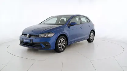 Usata VW Polo Life 95 CV (69 kW) 2023 Blu Utilitaria
