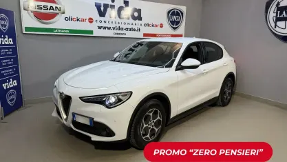 Usata Alfa Romeo Stelvio Business 190 CV (139 kW) 2022 Bianco SUV