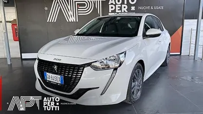Bianco Usata 2020 Peugeot 208 Active Utilitaria | 11.800 € (Buon prezzo)