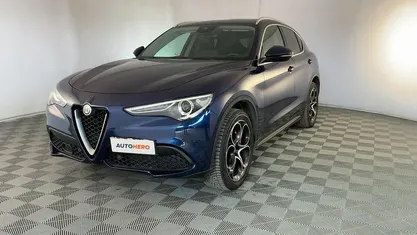 Usata Alfa Romeo Stelvio Executive 280 CV (205 kW) 2019 Blu SUV