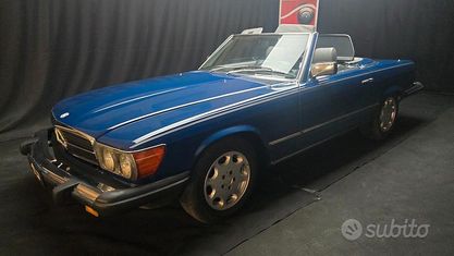 Occasion Mercedes SL380 210 ch (154 kW) 1983 Bleue Cabriolet