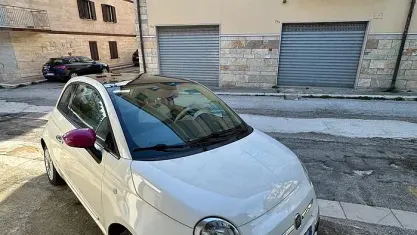 Usata Fiat 500 Lounge 69 CV (50 kW) 2014 Bianco Berlina
