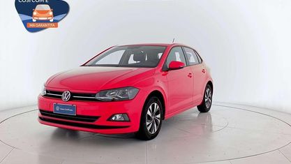 Używany VW Polo Comfortline 80 KM (58 kW) 2021 Czerwony Sedan/Limuzyna