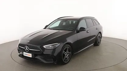 Usata Mercedes C300e Premium 313 CV (230 kW) 2022 Nero