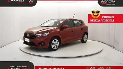 Usata Dacia Sandero Comfort 101 CV (74 kW) 2022 Rosso Berlina