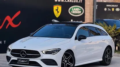 Bianco Usata 2020 Mercedes CLA200 Shooting Brake Premium Station wagon | 27.999 € (Buon prezzo)