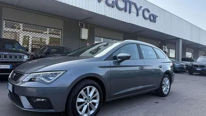 Usata Seat Leon Business 116 CV (85 kW) 2017 Grigio Station wagon