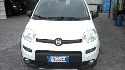 Usata Fiat Panda 4x4 S 95 CV (69 kW) 2018 Bianco Utilitaria