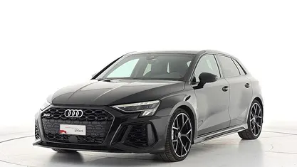 Usata Audi RS3 Sportback Ambiente 400 CV (294 kW) 2022 Nero Utilitaria