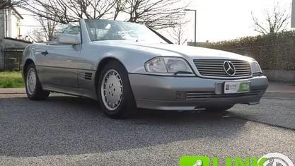 Brugt Mercedes SL500 333 HK (244 kW) 1991 Grå Cabriolet