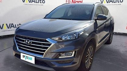 Käytetty Hyundai Tucson XPrime 136 HP (100 kW) 2019 Harmaa Katumaasturi