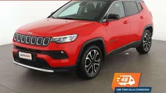 Rosso Usata 2021 Jeep Compass Limited SUV | 21.599 € (Buon prezzo)