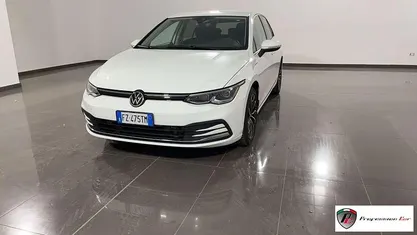 Usata VW Golf VIII Style 207 CV (152 kW) 2020 Bianco Berlina