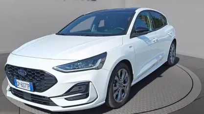 Usata Ford Focus ST-Line X 125 CV (91 kW) 2023 Bianco frozen Berlina