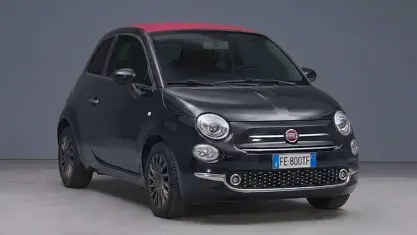 Usata Fiat 500C Lounge 69 CV (50 kW) 2016 Grigio Cabrio