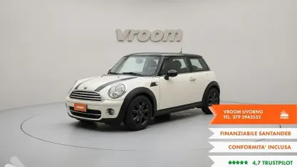 Usata Mini Cooper D 109 CV (80 kW) 2008 Beige Utilitaria