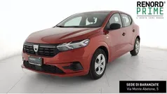Rosso Usata 2022 Dacia Sandero Essentiel Due volumi | 12.290 € (Buon prezzo)