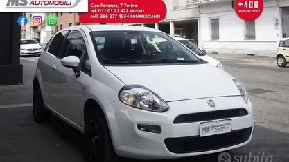 Usata Fiat Punto Easy 78 CV (57 kW) 2013 Bianco Utilitaria