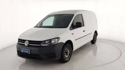 Usata VW Caddy Comfortline 102 CV (75 kW) 2018 Bianco pastello Monovolume