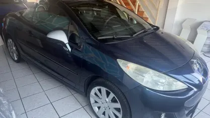 Usata Peugeot 207 CC Active 120 CV (88 kW) 2013 Grigio Cabrio