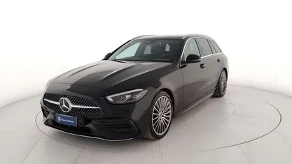 Usata Mercedes C220 Premium 200 CV (147 kW) 2021 Nero Station wagon
