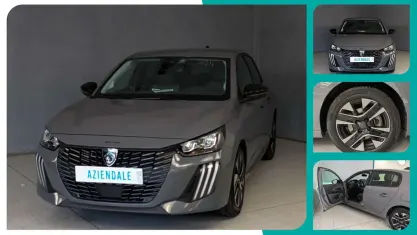 Usata Peugeot 208 Allure 101 CV (74 kW) 2025 Grigio Utilitaria