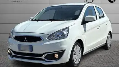 Usata Mitsubishi Space Star 71 CV (52 kW) 2020 Bianco Utilitaria
