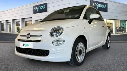Usata Fiat 500 Lounge 69 CV (50 kW) 2019 Bianco Utilitaria