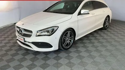 Usata Mercedes CLA200 Shooting Brake Premium 136 CV (100 kW) 2018 Bianco Station wagon