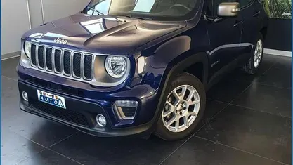 Blu metallizzato Usata 2021 Jeep Renegade Limited SUV | 22.700 €