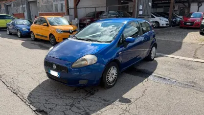 Usata Fiat Grande Punto 75 CV (55 kW) 2007 Blu Utilitaria