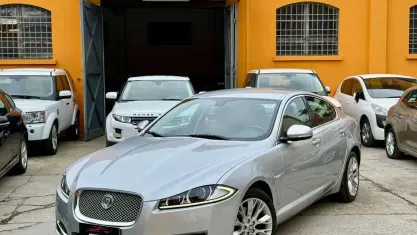 Usata Jaguar XF S 190 CV (139 kW) 2012 Argento Berlina