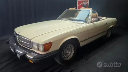 Usata Mercedes SL380 218 CV (160 kW) 1985 Beige Cabrio