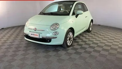 Verde Usata 2015 Fiat 500C Lounge Cabrio | 9099 € (Buon prezzo)