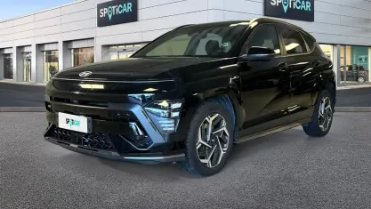 Brugt Hyundai Kona N Line 120 HK (88 kW) 2023 Sort SUV