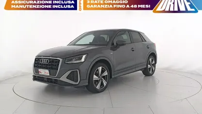 Usata Audi Q2 S-Line 150 CV (110 kW) 2022 Grigio daytona perlato SUV