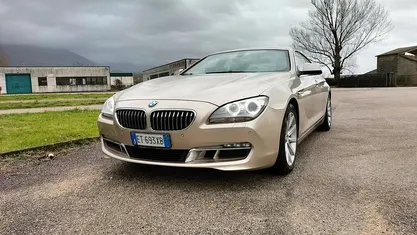 Usata BMW 640 313 CV (230 kW) 2014 Beige Coupé