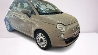 Usata Fiat 500 Lounge 69 CV (50 kW) 2013 Beige Utilitaria