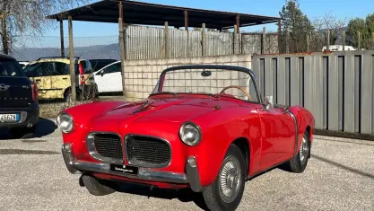 Usata Fiat 1100 1950 Rosso Cabrio
