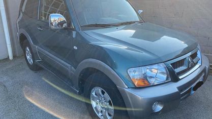 Usata Mitsubishi Pajero 203 CV (149 kW) 2004 Verde SUV